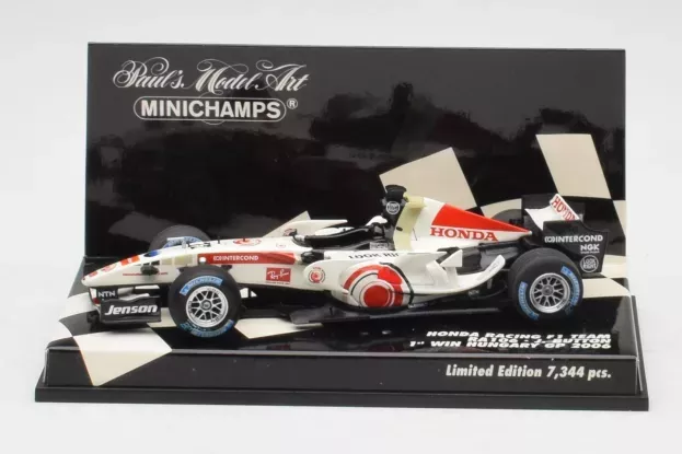 Minichamps Bar F1 Ra106 Honda N 12 1st Winner Gp Hungary 2006 J. Button 1:43 400060112
